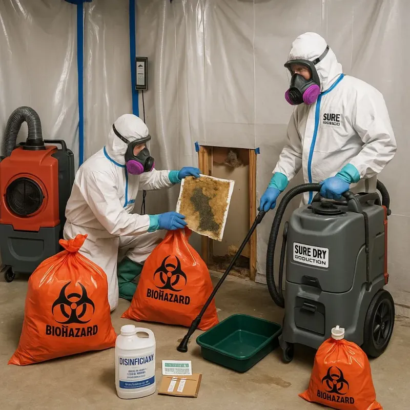 Contaminated Water Handling Protocols process in Hudson, MI