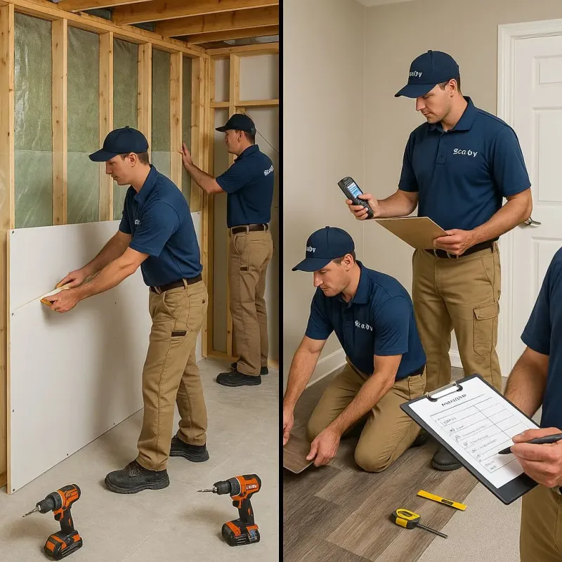 Repairs and Reconstruction process in Hudson, MI